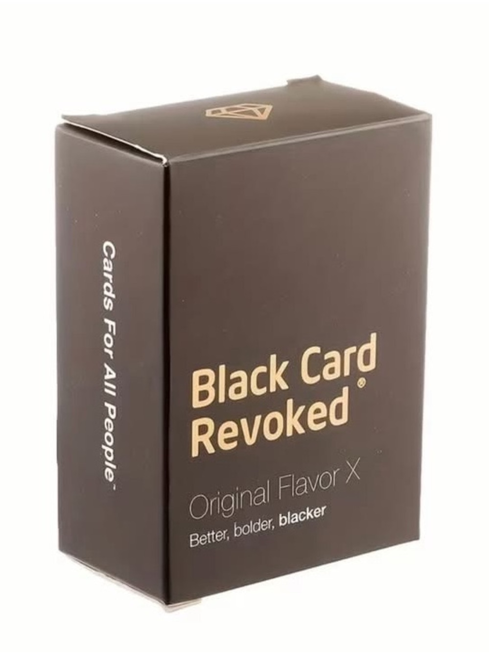 Black Card Revoked Original Flavor X Playing Cards - Black & Gold